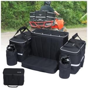 Large Waterproof ATV Rear Rack Storage Bags with Cooler