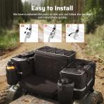 Large Waterproof ATV Rear Rack Storage Bags with Cooler