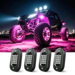 RGB LED Rock Lights for UTVs and Trucks