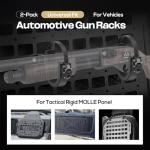 Adjustable ATV Gun Rack with Sponge Protection