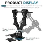 Universal ATV Gun Rack for Hunting Gear