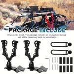 Universal ATV Gun Rack for Hunting Gear