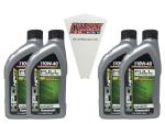 Cyclemax 10W-40 Full Synthetic Oil with Funnel