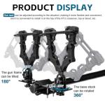 ATV UTV Double Single Gun Rack Holder