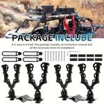 ATV UTV Double Single Gun Rack Holder