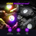 Multi-Color LED Rock Lights Kit with App Control