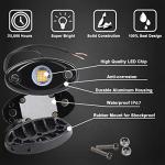 Blue LED Rock Lights with 4 Waterproof Pods