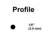 Red Polypropylene Plastic Welding Rod, 30 Ft