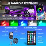 RGB LED Rock Lights Kit for ATV and UTV