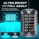 RGB LED Rock Lights Kit for ATV and UTV