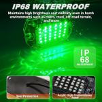 RGB LED Rock Lights Kit for ATV and UTV