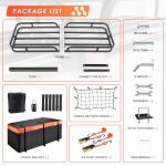 MeeFar Hitch Cargo Carrier with Waterproof Bag