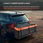 MeeFar Hitch Cargo Carrier with Waterproof Bag