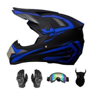 Senhill Full Face Motocross Helmet with Accessories