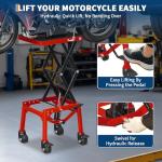 Hydraulic Scissor Lift Jack for Motorcycles and ATVs