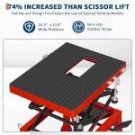 Hydraulic Scissor Lift Jack for Motorcycles and ATVs