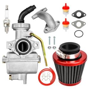 FVRITO PZ20 Carburetor Kit for ATVs and Bikes