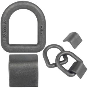 Weld-On Forged Steel D Rings for Tie-Downs