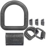 Heavy Duty Weld-On Forged D Rings (4 Pack)
