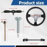 Adjustable Steering Wheel Kit for 110cc Go Kart