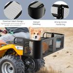 Heavy-Duty ATV Rear Drop Basket Rack
