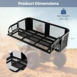 Heavy-Duty ATV Rear Drop Basket Rack
