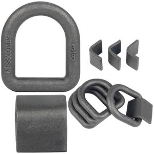 Jevie Weld-On Steel D Rings - 5,000 lbs Strength