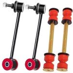 4PC Sway Bar Stabilizer Link Kit for SUVs
