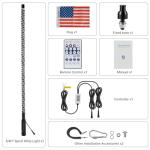 3FT RGB LED Light Whips with Remote and Music