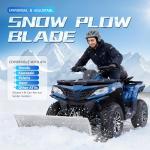 Universal 48" Steel ATV Snow Plow Blade Kit