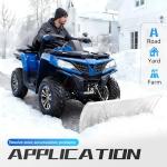 Universal 48" Steel ATV Snow Plow Blade Kit