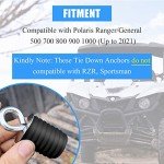 UTV Tie Down Anchors Compatible with Polaris Ranger