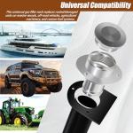 YOMIRACING Billet Aluminum Fuel Filler Neck and Cap