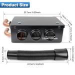 Portable 12V 50W Windshield Defroster and Heater