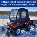 ATV Cab Enclosure with Windshield and Canopy