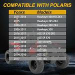 EVRBUL 2-Pack Brass ATV Gear Shifter Bushings