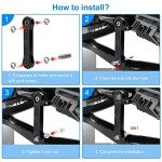 REARACE ATV Sway Bar End Links for Can-Am Ryker