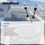 Front CV Axle Drive Shafts for Polaris ATV