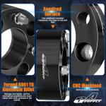 GAsupply 2" Black ATV Wheel Spacers 4x110
