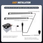 LikeSafe 32" LED Light Bar Kit with Pods