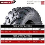 WANDA 25x8-12 & 25x10-12 ATV/UTV Tire Set