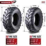 WANDA 25x8-12 & 25x10-12 ATV/UTV Tire Set