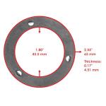 Caltric Armature Plate for Polaris Models 1995-2008