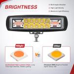 Nilight 6-Inch LED Light Pods with Dual Control