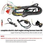 ATV Stator Coil CDI Wiring Harness for 4 Stroke