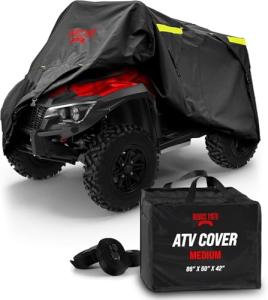 Heavy-Duty Waterproof ATV Cover with Zipper & Vents