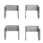 4-Piece Weld-On Shock Mount Bracket Kit for ATVs