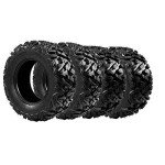 All Terrain ATV UTV Tire Set 25x8-12, 25x10-12