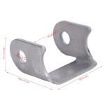 4-Piece Weld-On Shock Mount Bracket Kit for ATVs