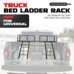 Adjustable Gelacie Truck Bed Rack for ATV/UTV